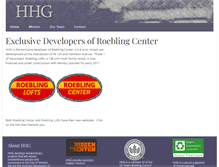 Tablet Screenshot of hhgdev.com